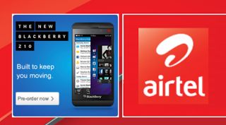airtel data plan for blackberry 10 users