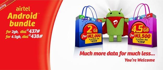 airtel data plans for android devices